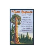 Sticker - A Giant Sequoia's Guide to Life