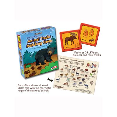 Animal Tracks Matching Game