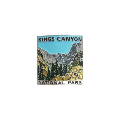 Hiking Stick Medallion - Kings Canyon View