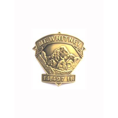 Hiking Stick Medallion - Mt Whitney