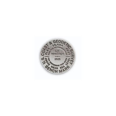 Benchmark Pin - Mt. Whitney