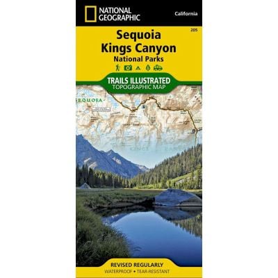 Sequoia & Kings Canyon N.G. Trails Illustrated Map