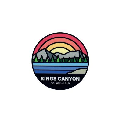 Sticker - Kings Canyon Modern Circle