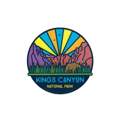 Sticker - Kings Canyon Sun Rays