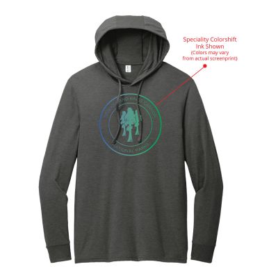 T-shirt Hoodie (gray) - Sequoia & Kings Canyon
