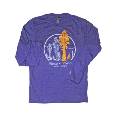 T-Shirt - Kings Canyon NP w/cone L/S