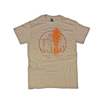 T-Shirt - Kings Canyon NP w/cone S/S