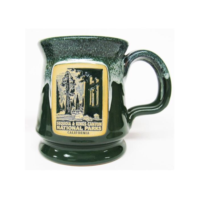 MUG POTTERY FOOTED SEKI