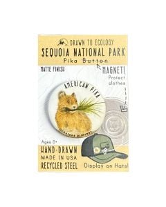 Button Magnet - American Pika